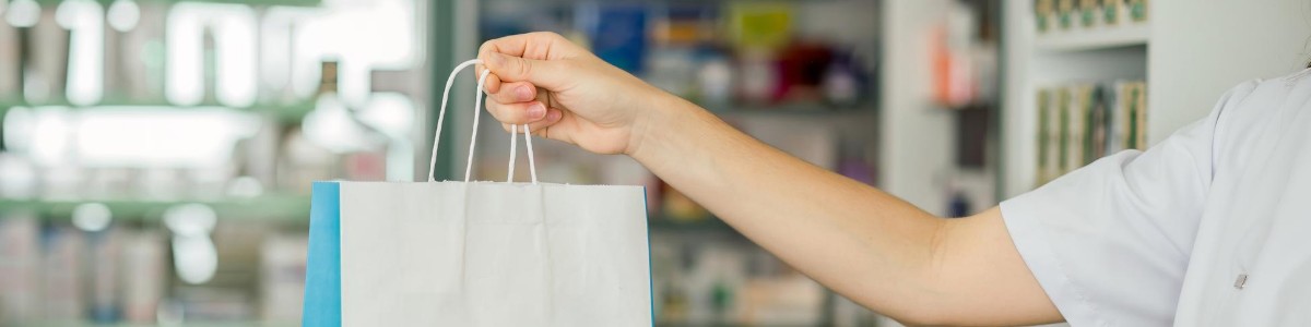 Generic Pharmacy paper bags image