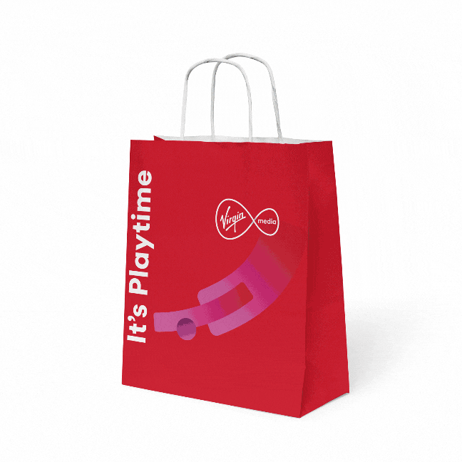 branded paper bag designs retail takeaway 