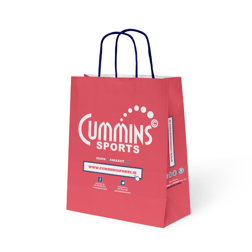 branded retail carrier bag design by acepackaging 